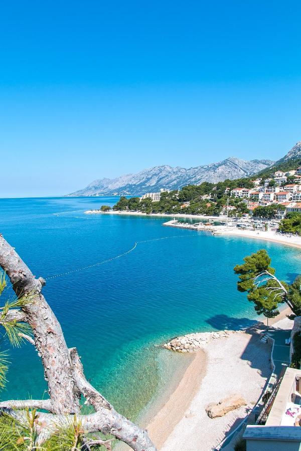 Apartments By The Sea Brela, Makarska - 16950 Esterno foto